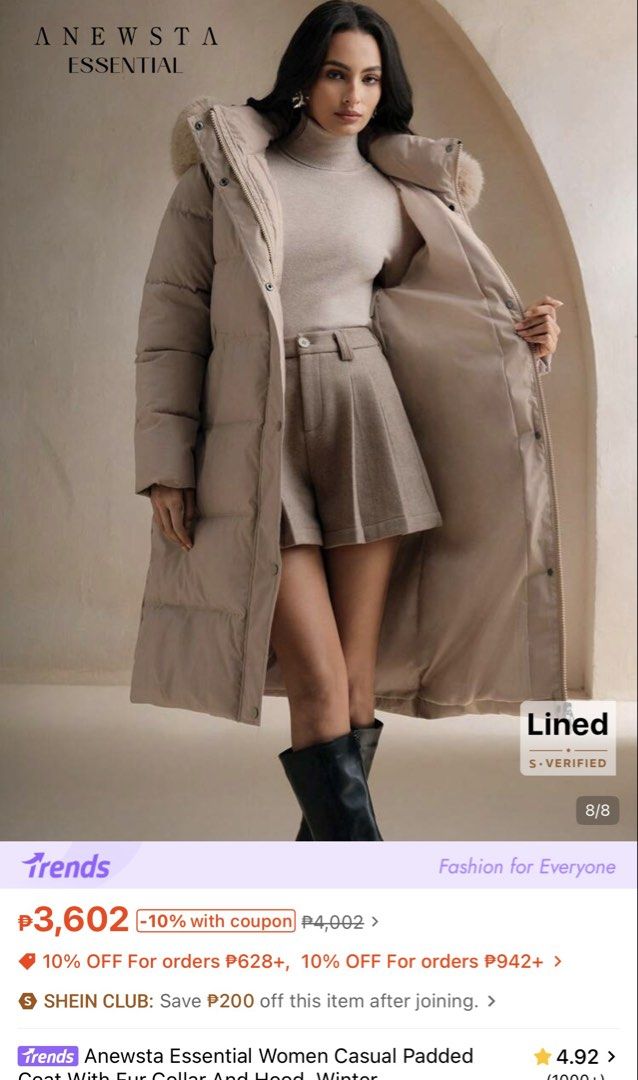 LONG COAT PUFFER (Category: Coats, Jackets and Outerwear) located in Santo Tomas. Submitted by kath.rmtdmd (Listing ID 1467666629, Image 2). Description: LONG COAT PUFFER sobrang goods pang winter 💓 used only once during hokkaido trip.
