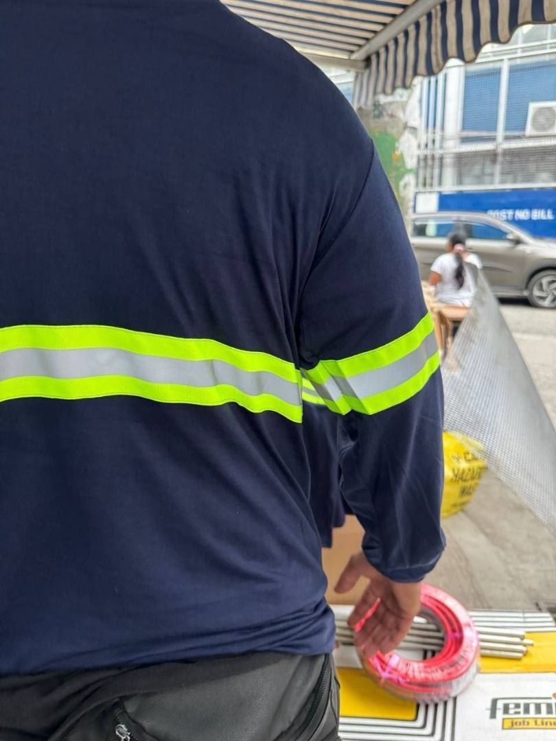 Long sleeved shirt with reflective (Category: Construction Tools & Equipment) located in Manila. Submitted by joeyroque09 (Listing ID 1467697154, Image 2). Description: Long sleeved shirt with reflective .