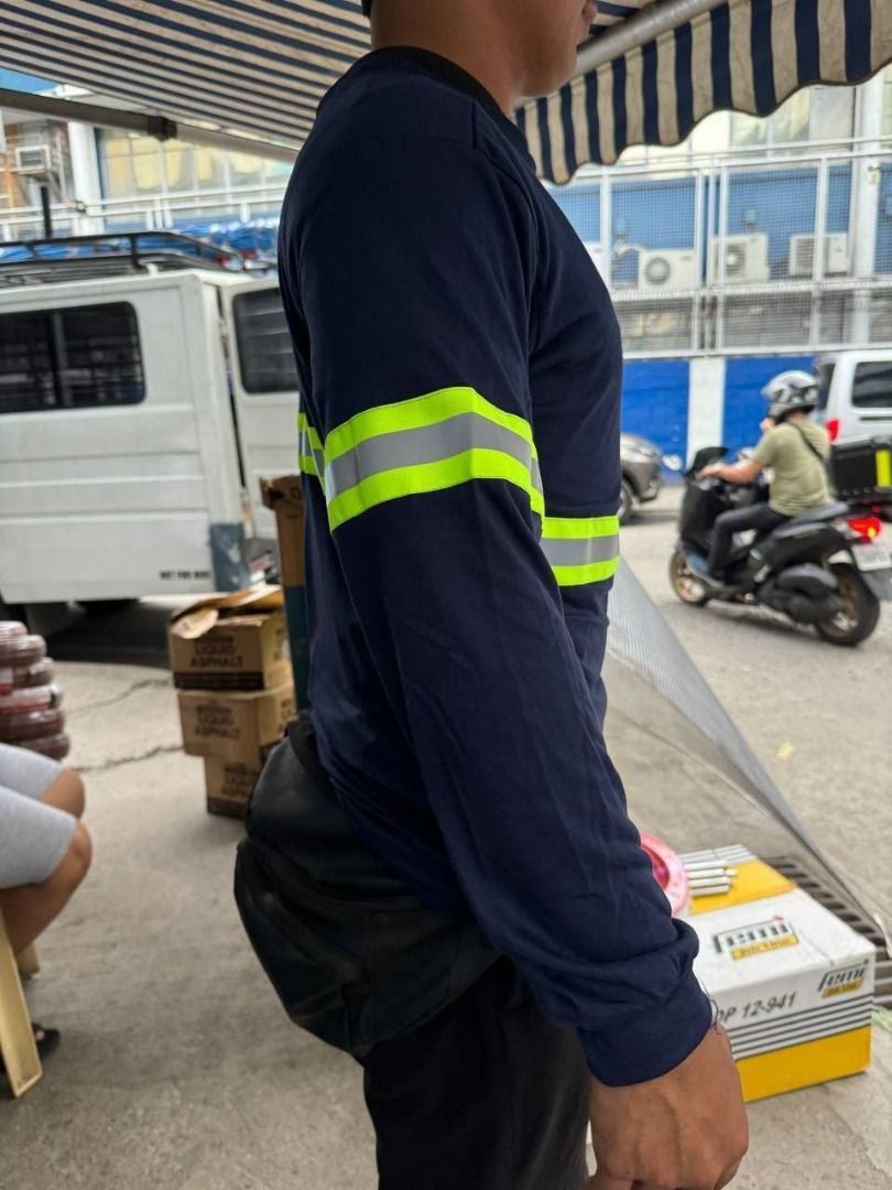 Long sleeved shirt with reflective (Category: Construction Tools & Equipment) located in Manila. Submitted by joeyroque09 (Listing ID 1467697154, Image 1). Description: Long sleeved shirt with reflective .