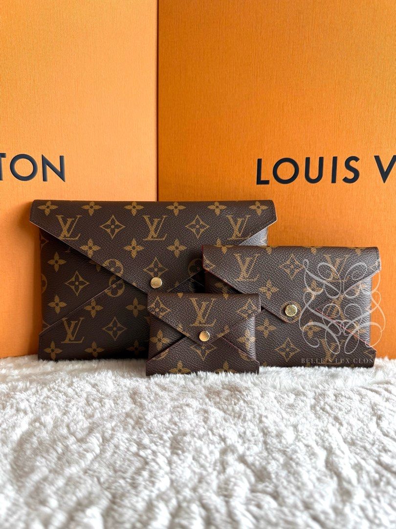 Louis Vuitton Kirigami Pochette in Monogram Canvas (Category: Luxury Bags & Wallets) located in Paranaque City. Submitted by belles_lux_closet (Listing ID 1467667133, Image 2). Description: AUTHENTIC KIRIGAMI POCHETTE IN MONOGRAM CANVAS (Microchipped, Mint Condition & Full Set) ✅ 100% Guaranteed Authentic ✅ Microchipped ✅ Mint Condition, Rank A ✅ Comes with small, medium, and large pouches, dust bag; and box! ✅ Legit seller ✅ Selling for only Php