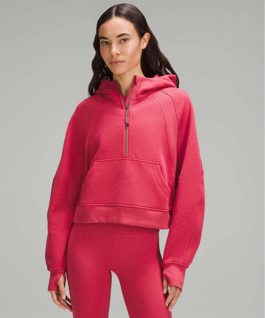 Lululemon - Scuba Oversized Half Zip Hoodie (Category: Coats, Jackets and Outerwear) located in Batangas. Submitted by wornwear.ph (Listing ID 1467761914, Image 1). Description: Lululemon - Scuba Oversized Half Zip Hoodie Vintage Rose Size M/L Width 23 inches Length 20.5” Needs mild wash 9/10 Good condition 780 only! .