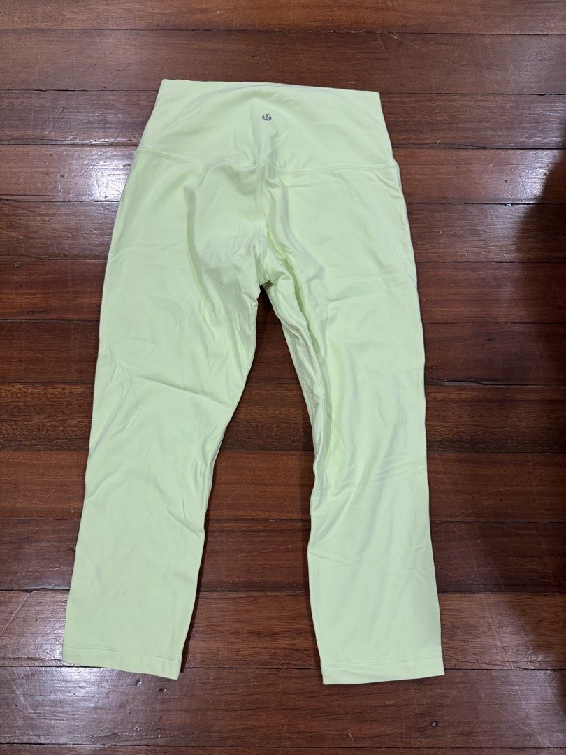 Lululemon Align Leggings Double Lined Size 8 Light Neon Yellow (Category: Activewear) located in Quezon City. Submitted by charlieschamps (Listing ID 1467741983, Image 2). Description: RFS: No longer doing yoga and pilates Size 8 Inseam length is 21 inches Tag says 170/74A Buttery fabric Good as new Payment via Gcash J&T shipping c/o buyer.