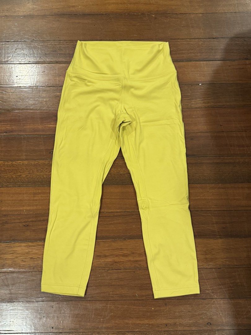 Lululemon Align Leggings Double Lined Size 8 Mustard Yellow (Category: Activewear) located in Quezon City. Submitted by charlieschamps (Listing ID 1467743067, Image 1). Description: RFS: No longer doing yoga and pilates Size 8 Inseam length is 23 inches Buttery fabric Very minor, barely noticeable run on fabric probably from washing - see photos Payment via Gcash J&T shipping c/o buyer.
