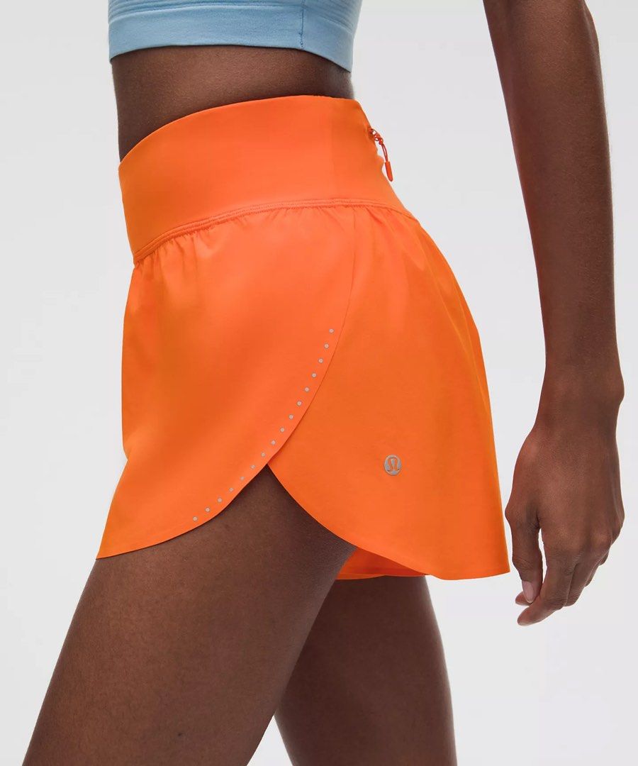 Lululemon Fast and Free Shorts (Category: Shorts) located in Quezon City. Submitted by jgreadz (Listing ID 1467607710, Image 1). Description: Lululemon Fast and Free Mid-Rise Split Short 3” (Updated Design) Color: Orange Punch Size: Medium RFS: Pasalubong from the US, wrong size. Will buy again once sold. PM for actual pics!.