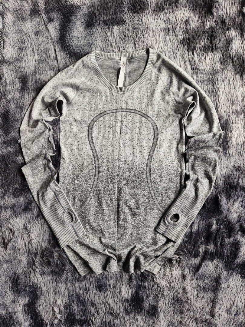 Lululemon Swiftly Tech Long Sleeve 2.0 (Category: Longsleeves) located in Iloilo. Submitted by emanjoshuaduremdes (Listing ID 1467630616, Image 1). Description: No issue! Size: 6 (Medium) Dimensions: L: 26, W: 15 EJ Thrifted Goods "Thrifted goods for less".