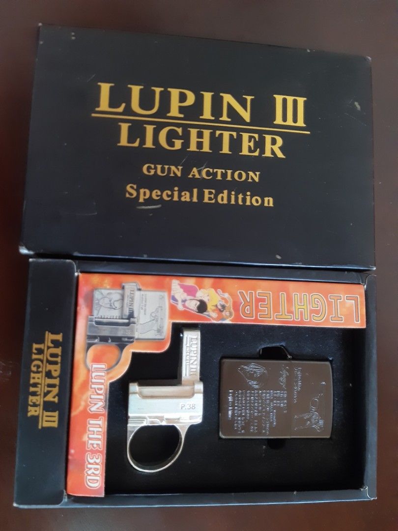 LUPIN III SPECIAL EDITION ZIPPO (Category: Other Merchandise) located in Tarlac. Submitted by ohmyamu (Listing ID 1467622561, Image 2). Description: FROM JAPAN.