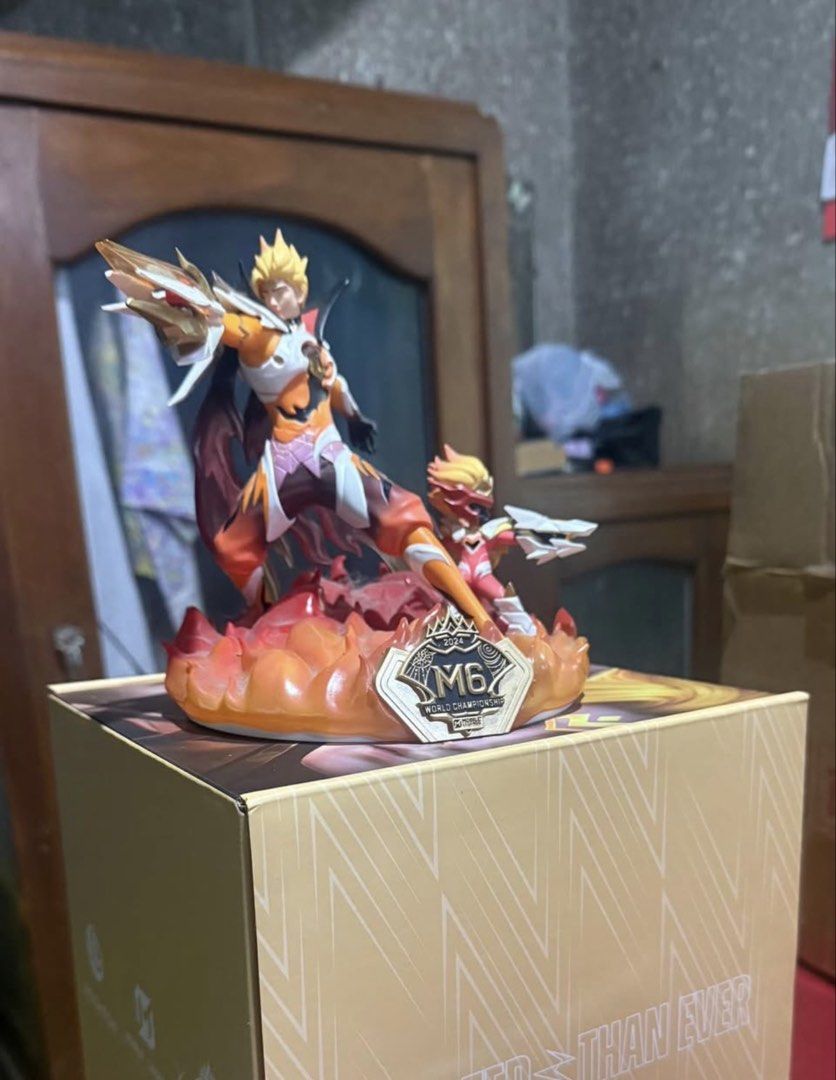 M6 MLBB FIGURINE (Category: Action & Battle Toys) located in Urdaneta. Submitted by jeriaofficial (Listing ID 1467766954, Image 2). Description: Title: MLBB M6 Figurine | Like New | ₱6,000 Price: ₱6,000 Condition: Like New Description: 🔥 FOR SALE: MLBB M6 FIGURINE 🔥 🎮 Perfect for Mobile Legends fans and collectors! ✅ Condition: Like New 💰 Price: ₱6,000 📍 Location: Urdaneta City, Pangasinan 📦 SHIPPING DETAILS 🚚 Door-to-door shipping via J&T