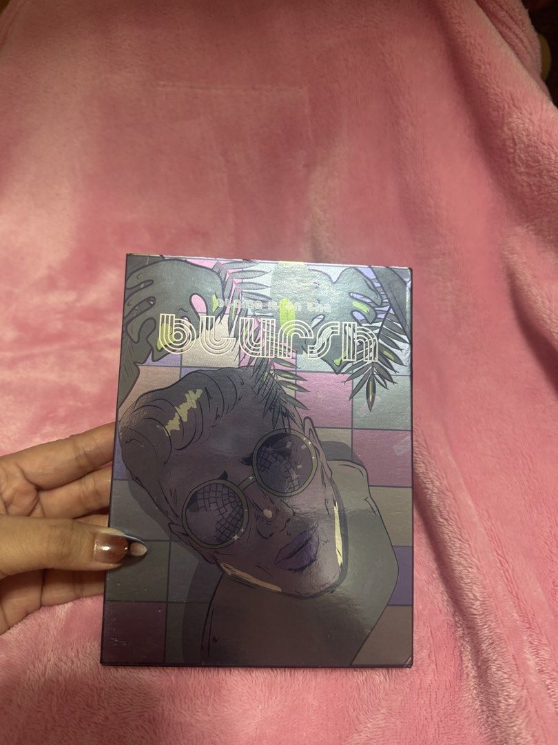 Made By Mitchell Blurtish Blusher Palette (Category: Makeup) located in Arayat. Submitted by janeng_ba10fd (Listing ID 1467754328, Image 1). Description: - Brand: Made By Mitchell Blursh Palette - Shades: 12 vibrant shades (pinks, purples, terracottas, nudes including milkshake, think pink, thrilljoy, 90's nude, etc.) - Packaging: Silver booklet-style palette with original retro disco outer box - Finish: Multi-finish powder blushes - Condition: G