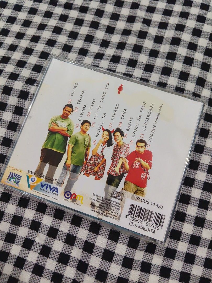Maldita OPM CD Viva Records (Category: CDs & DVDs) located in Marikina City. Submitted by danyiee (Listing ID 1467723416, Image 2). Description: MALDITA ALBUM OPM mop: Gcash / Cash (if meetup) pwede magpa reserve (downpayment first).