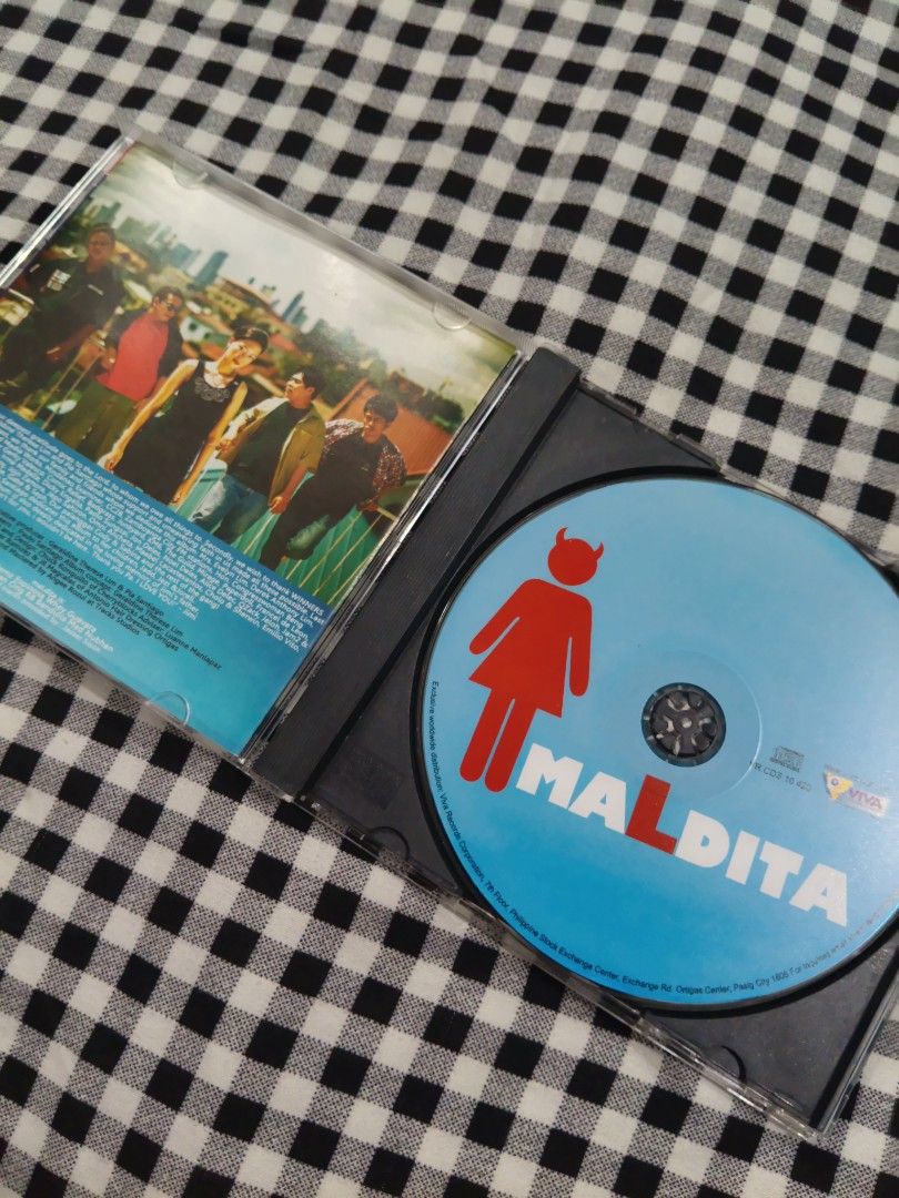 Maldita OPM CD Viva Records (Category: CDs & DVDs) located in Marikina City. Submitted by danyiee (Listing ID 1467723416, Image 3). Description: MALDITA ALBUM OPM mop: Gcash / Cash (if meetup) pwede magpa reserve (downpayment first).