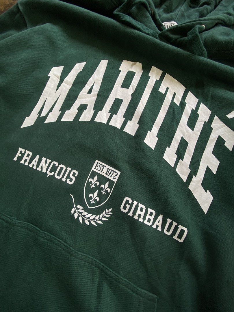 Marithe Francois Girbaud Green Hoodie Size L (Category: Coats, Jackets and Outerwear) located in Dapitan. Submitted by bolandojh07634 (Listing ID 1467612172, Image 3). Description: 𝐌𝐀𝐑𝐈𝐓𝐇𝐄 𝐅𝐑𝐀𝐍𝐂𝐎𝐈𝐒 𝐆𝐈𝐑𝐁𝐀𝐔𝐃 24 width 29 length XL to 2XL No Issue As New Condition 🏷️850.