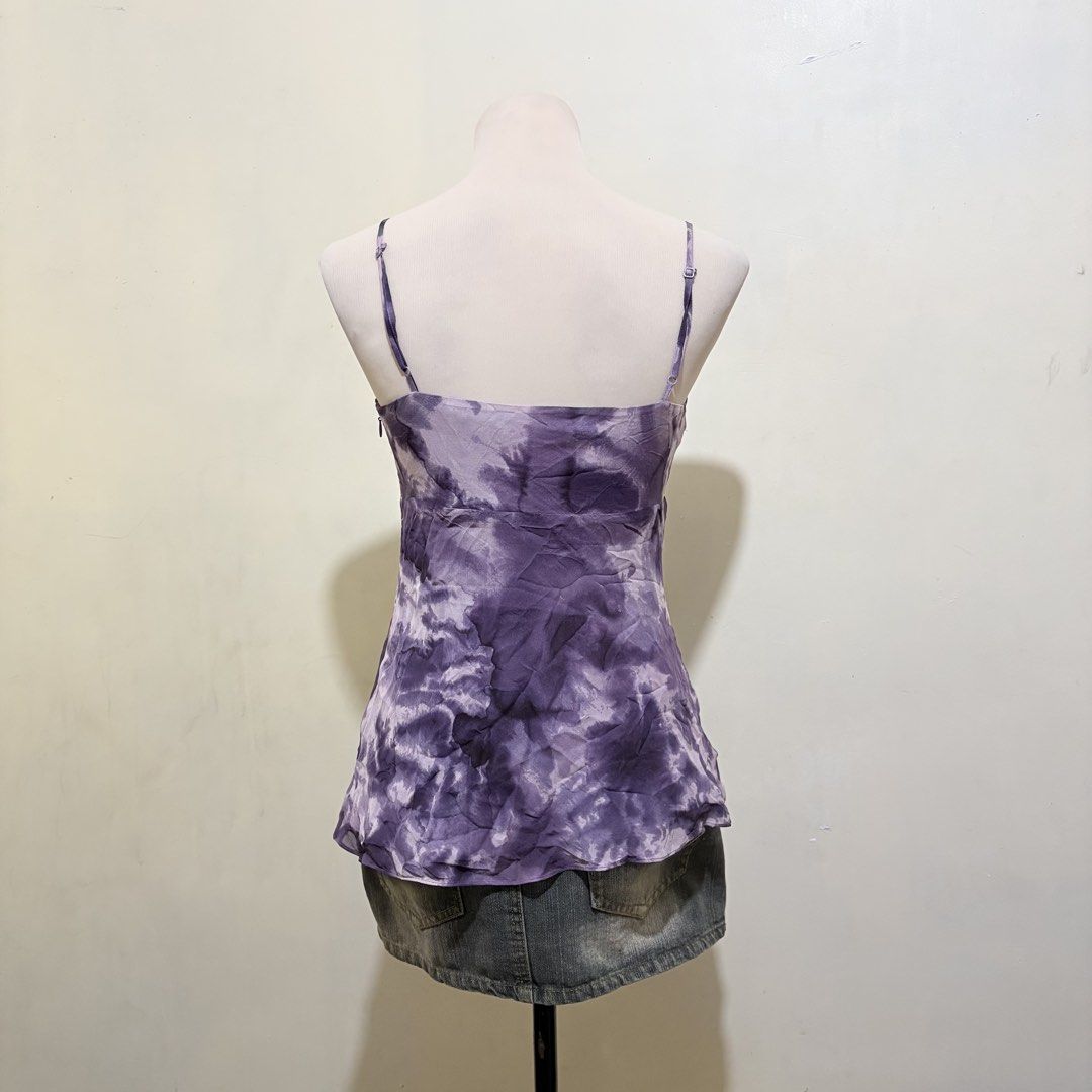 marks and spencer autograph 100% silk sequin cami top (Category: Blouses) located in Subic. Submitted by shes2pid_ (Listing ID 1467793593, Image 3). Description: small-med missing sequin (check pics).