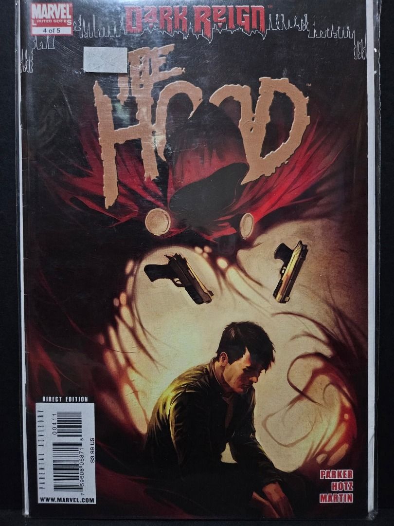 Marvel Comic Dark Reign: The Hood #4 (Category: Comics & Manga) located in Mandaluyong City. Submitted by outta.knowhere (Listing ID 1467614746, Image 1). Description: 🚀Dark Reign: The Hood #4🚀 F to F/VF P60 Please check and follow our socials/pages for more! FB: /OuttaKnowhereCC IG: @outta.knowhere Tiktok: @outta.knowhere Carousell: https://www.carousell.ph/u/outta.knowhere/.