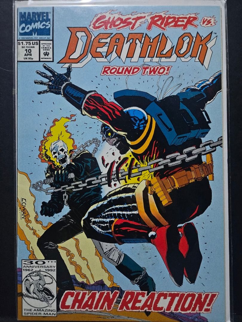 Marvel Comic Deathlok #10 (Category: Comics & Manga) located in Mandaluyong City. Submitted by outta.knowhere (Listing ID 1467614570, Image 1). Description: 🚀Deathlok #10🚀 VF- to VF+ P80 Please check and follow our socials/pages for more! FB: /OuttaKnowhereCC IG: @outta.knowhere Tiktok: @outta.knowhere Carousell: https://www.carousell.ph/u/outta.knowhere/.