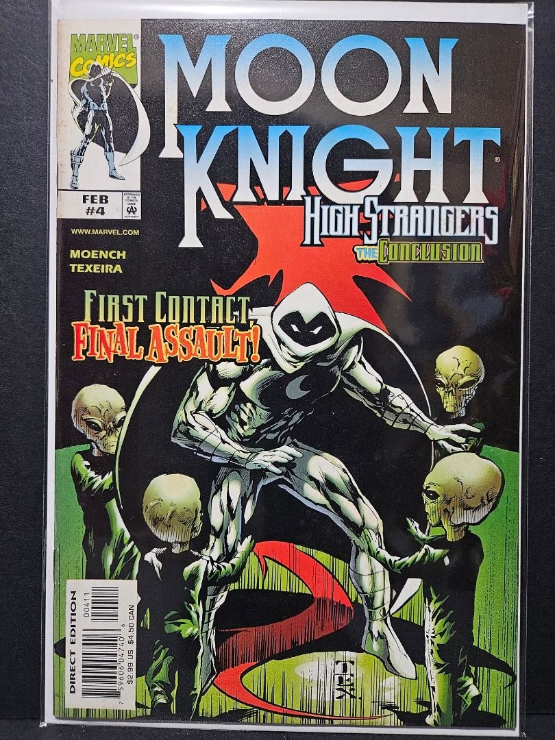 Marvel Comic Moon Knight: High Strangers #4 (Category: Comics & Manga) located in Mandaluyong City. Submitted by outta.knowhere (Listing ID 1467617346, Image 1). Description: 🚀Moon Knight: High Strangers #4 🚀 F- to F/VF P60 Please check and follow our socials/pages for more! FB: /OuttaKnowhereCC IG: @outta.knowhere Tiktok: @outta.knowhere Carousell: https://www.carousell.ph/u/outta.knowhere/.