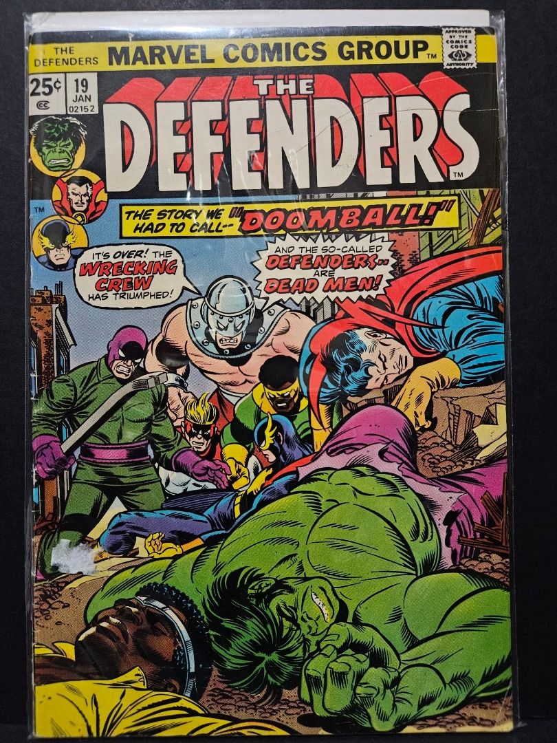 Marvel Comic The Defenders #19 (Category: Comics & Manga) located in Mandaluyong City. Submitted by outta.knowhere (Listing ID 1467615296, Image 1). Description: 🚀Defenders #19🚀 Mid Grade P250 🔑 2nd appearance of the Wrecking Crew.