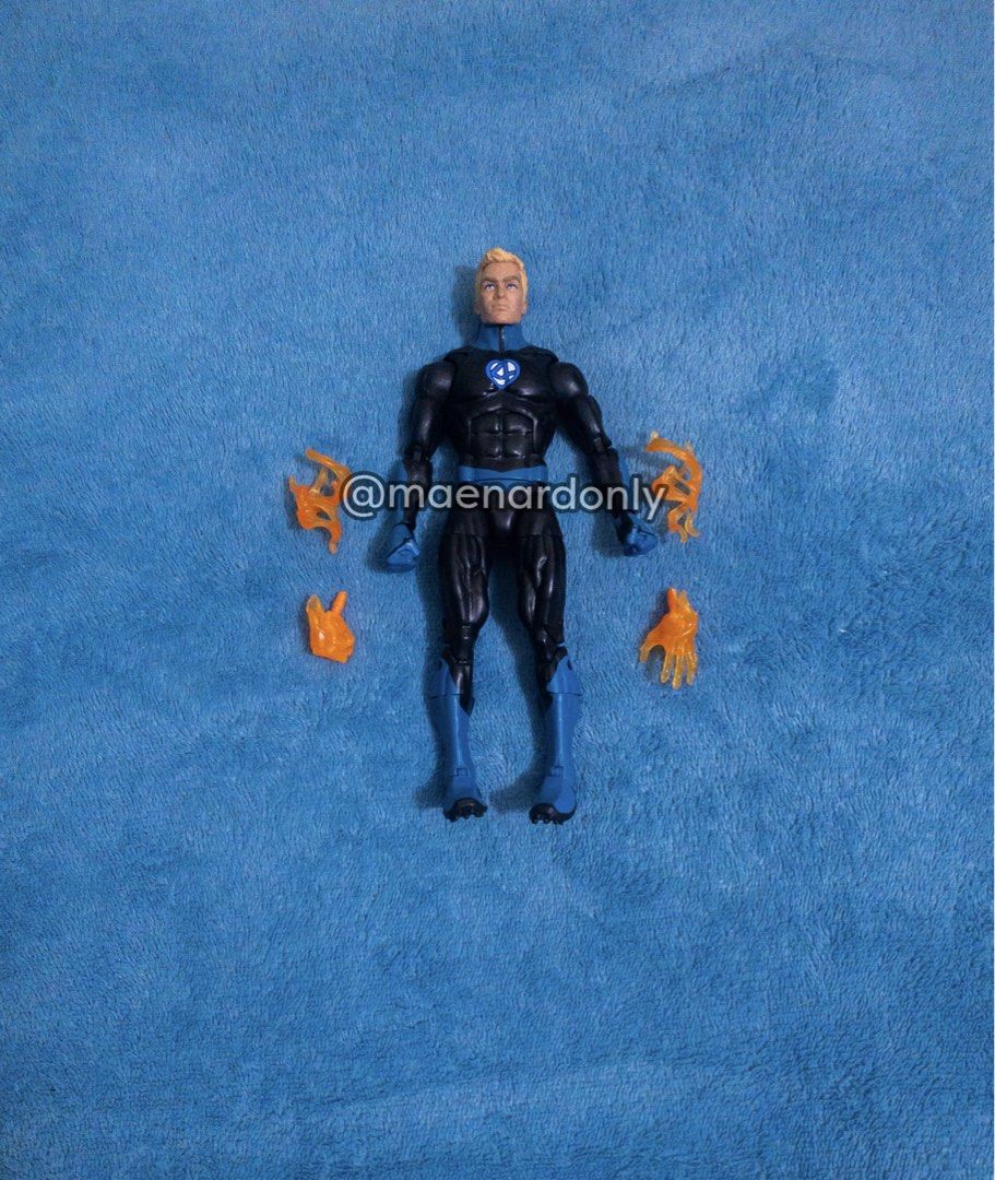 Marvel Legends Johnny Storm (Super Skrull Wave) (Category: Action & Battle Toys) located in Quezon City. Submitted by edranam (Listing ID 1467728349, Image 1). Description: Marvel Legends Johnny Storm Fantastic 4 / Fantastic Four from Super Skrull Wave. If you have any questions, just send a message..