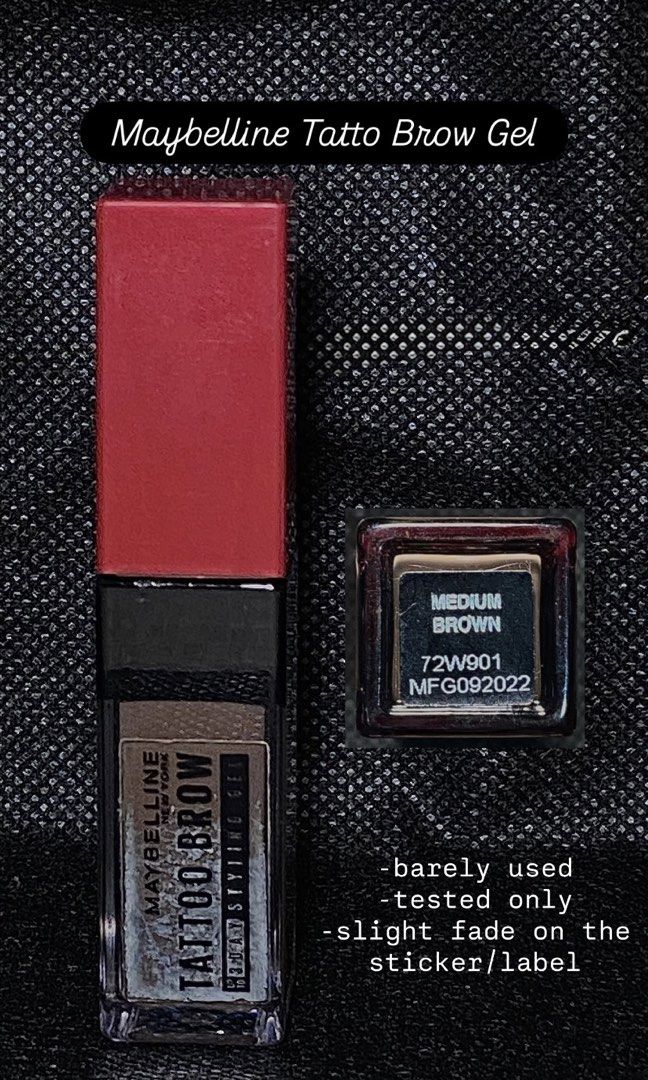 Maybelline Brow Gel (Category: Makeup) located in Mandaluyong City. Submitted by xeraa1012 (Listing ID 1467813872, Image 1). Description: - Barely used - Good as new.