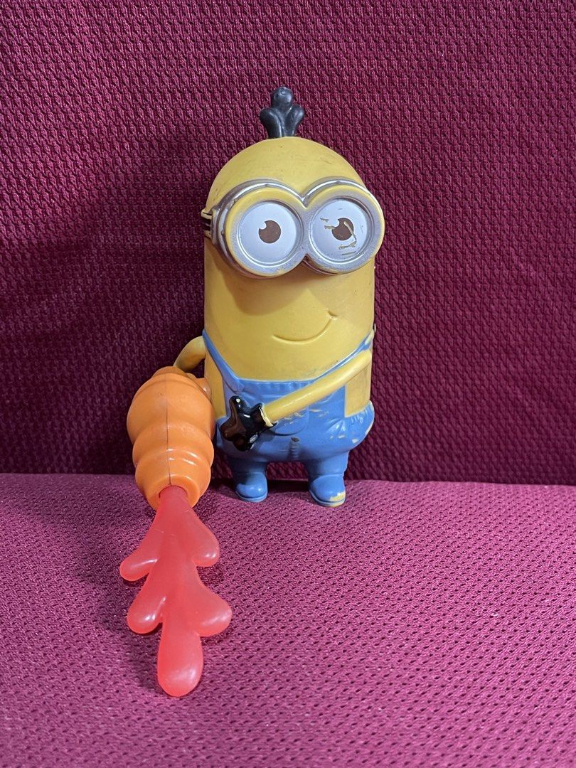 McDonald's 2015 Minion Toy with Fire Blaster (Category: Character Goods) located in Manila. Submitted by dstrangerthings (Listing ID 1467740590, Image 1). Description: .