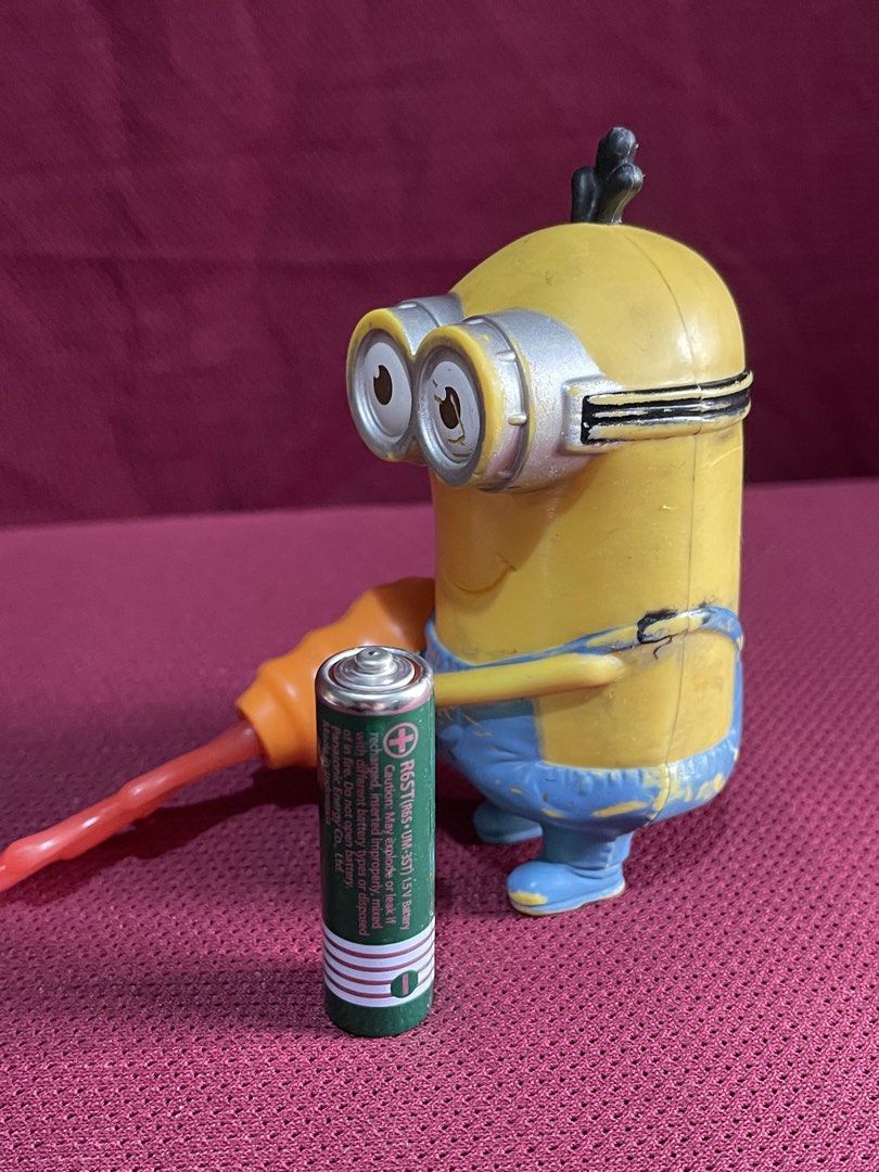 McDonald's 2015 Minion Toy with Fire Blaster (Category: Character Goods) located in Manila. Submitted by dstrangerthings (Listing ID 1467740590, Image 2). Description: .
