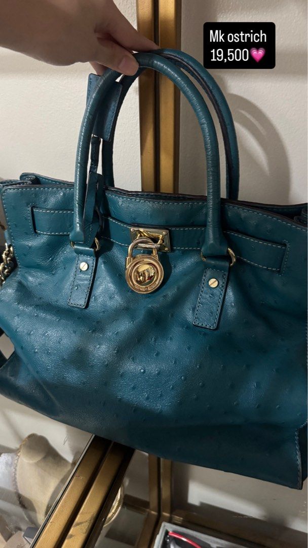 Micheal kors bag (Category: Luxury Bags & Wallets) located in Makati City. Submitted by kirstenmuriel (Listing ID 1467627277, Image 1). Description: Ostrich .