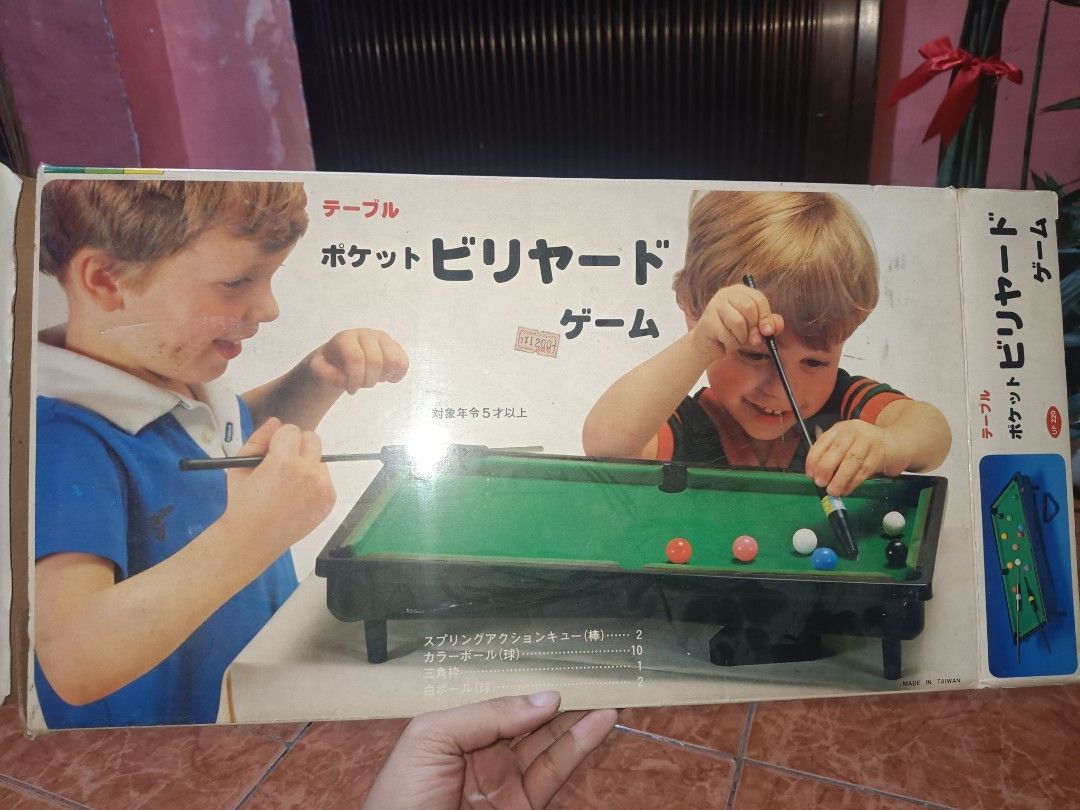 Mini Billiard Japan Game (Category: Kids Toys) located in Dasmarinas. Submitted by bujitoys (Listing ID 1467723076, Image 2). Description: .