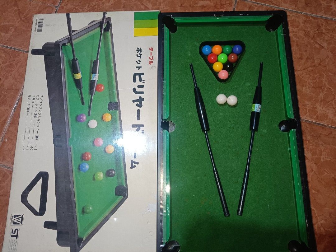 Mini Billiard Japan Game (Category: Kids Toys) located in Dasmarinas. Submitted by bujitoys (Listing ID 1467723076, Image 3). Description: .