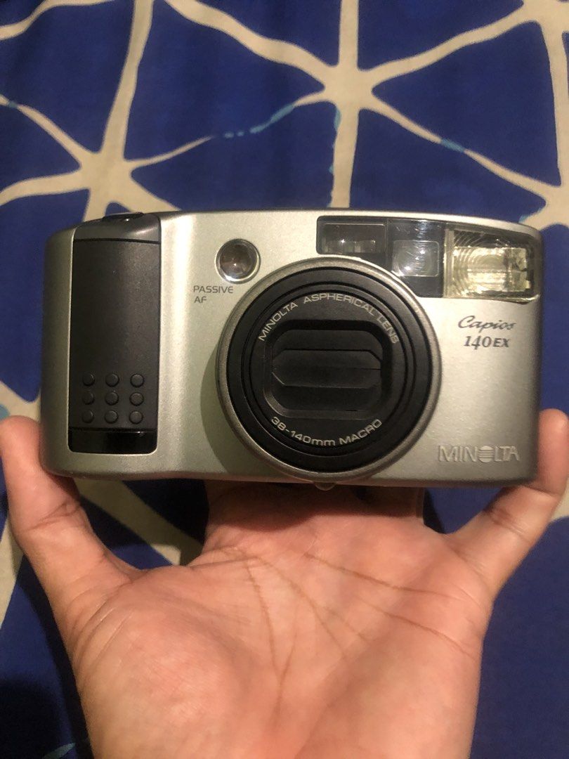 Minolta Capios 140EX (Category: Cameras) located in Quezon City. Submitted by markgolveo (Listing ID 1467758330, Image 2). Description: Minolta Capios 140EX Untested for parts out repairs display collection Good over all cosmetic and compartments Burn on led display top.