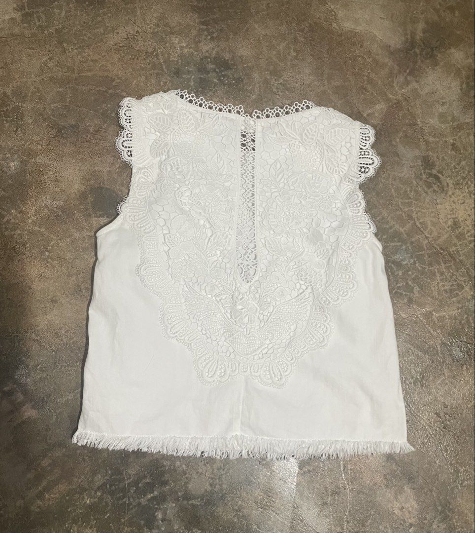 Miss Sixty denim top (Category: Blouses) located in Davao. Submitted by mj_designervintagecurator (Listing ID 1467681303, Image 2). Description: 📌in good condition 📌shoulder 13- bust 36- armhole 16- length 20 inches.