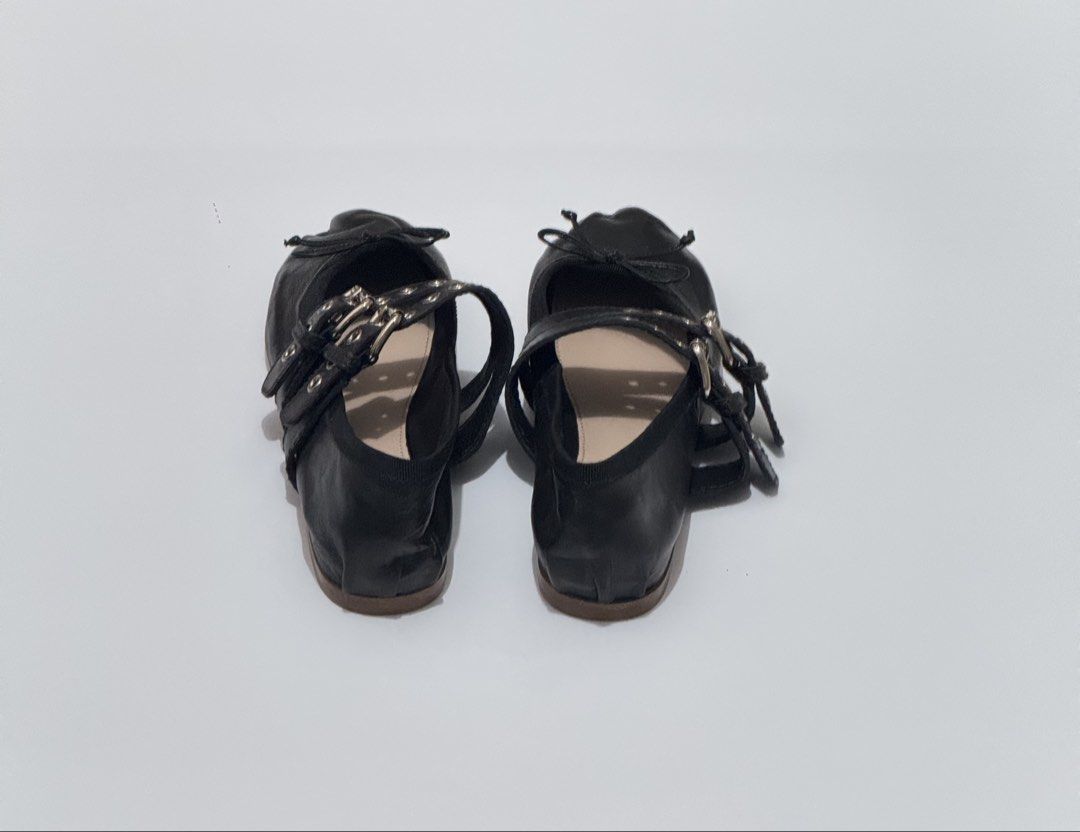 Miu miu ballet (Category: Flats & Sandals) located in Quezon City. Submitted by byuklph (Listing ID 1467799473, Image 3). Description: Auth💯size 37/24cm Excellent condition no inclusion .