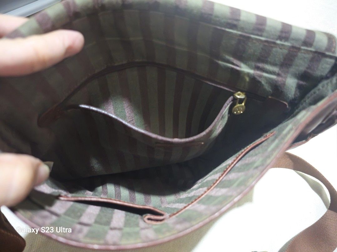 Monsac Authentic Genuine Soft Leather Sling Bag (Category: Sling Bags) located in Quezon City. Submitted by bagsforless16 (Listing ID 1467767142, Image 3). Description: Premium Genuine Soft Leather Complete Tags and Logos Gold Hardware Hardware Logos Zip Logo 2 Main Compartments with Organizers Back Zip Pocket Size: 12" x 12" .
