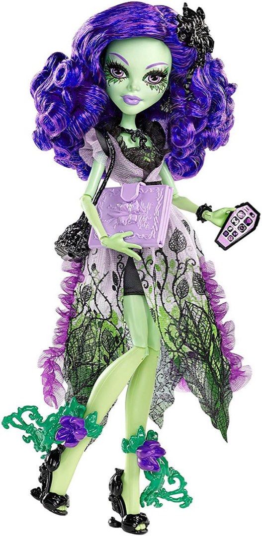 Monster High LF/WTB AMANITA NIGHTSHADE READ DESCRIPTION (Category: Figurines & Statues) located in Quezon City. Submitted by declutteringsquirrel (Listing ID 1467740079, Image 1). Description: Complete accessories little to no flaws with or without diary but preferably with diary and stand please budget: 2500.