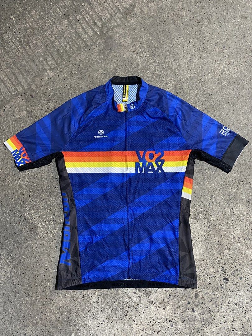 Monton VO2 Max Powerband Cycling Jersey (Category: Bicycles) located in Davao. Submitted by vanthriftfinds5 (Listing ID 1467708877, Image 1). Description: Monton VO2 Max Powerband Cycling Jersey Size Large No issue Excellent condition 📍Davao City Dm me if you’re interested thanks🙏🏼📩.