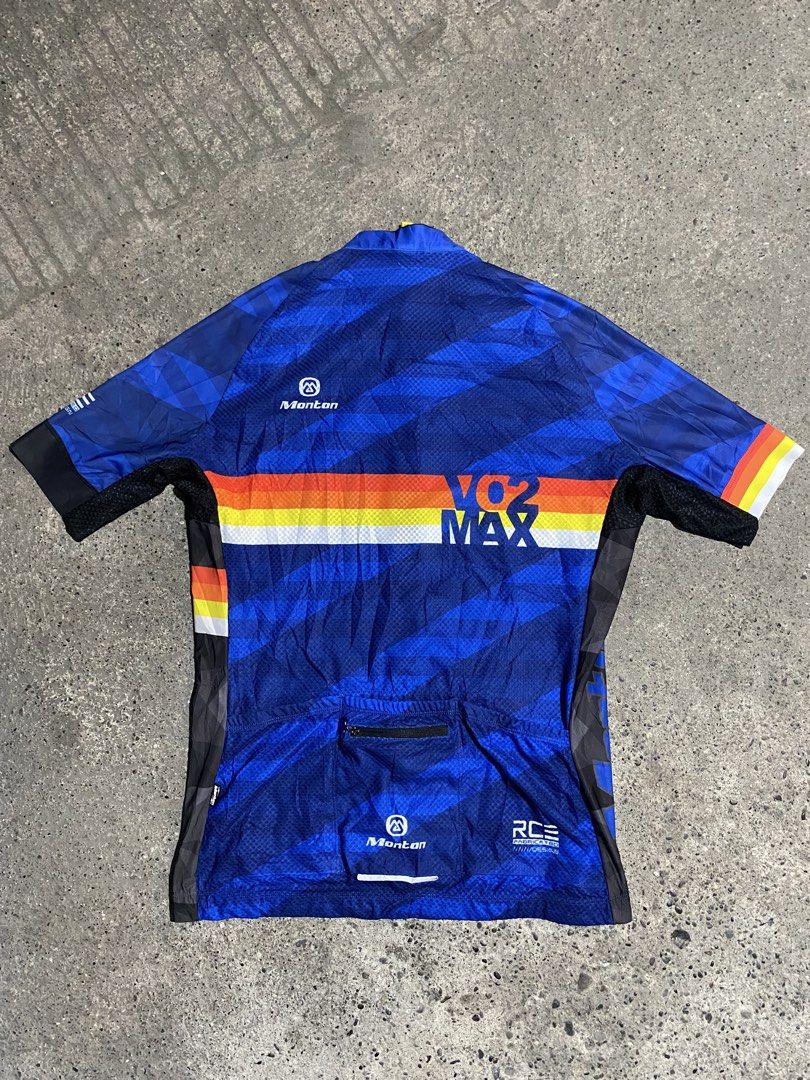 Monton VO2 Max Powerband Cycling Jersey (Category: Bicycles) located in Davao. Submitted by vanthriftfinds5 (Listing ID 1467708877, Image 2). Description: Monton VO2 Max Powerband Cycling Jersey Size Large No issue Excellent condition 📍Davao City Dm me if you’re interested thanks🙏🏼📩.