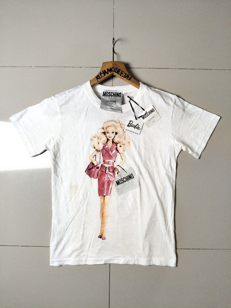 Moschino x Barbie (Category: Luxury Apparel) located in Ilagan. Submitted by goodsanddeals-a73c28 (Listing ID 1467695757, Image 1). Description: Good As new condition W - 18 L - 24 No issue.