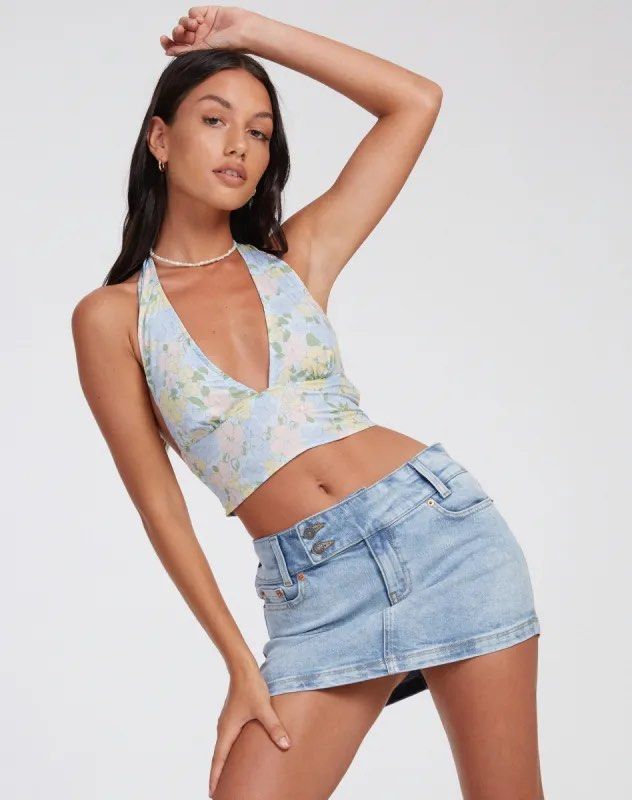 Motel Rocks Nanda Halter Crop Top (Category: Sleeveless) located in Quezon City. Submitted by blankiev (Listing ID 1467732461, Image 3). Description: RFS declutter; don’t use anymore MOD JNT Lalamove MOP Gcash Gotyme 📍QC Project 8 Sf starts at 44 for MM and nearby areas .