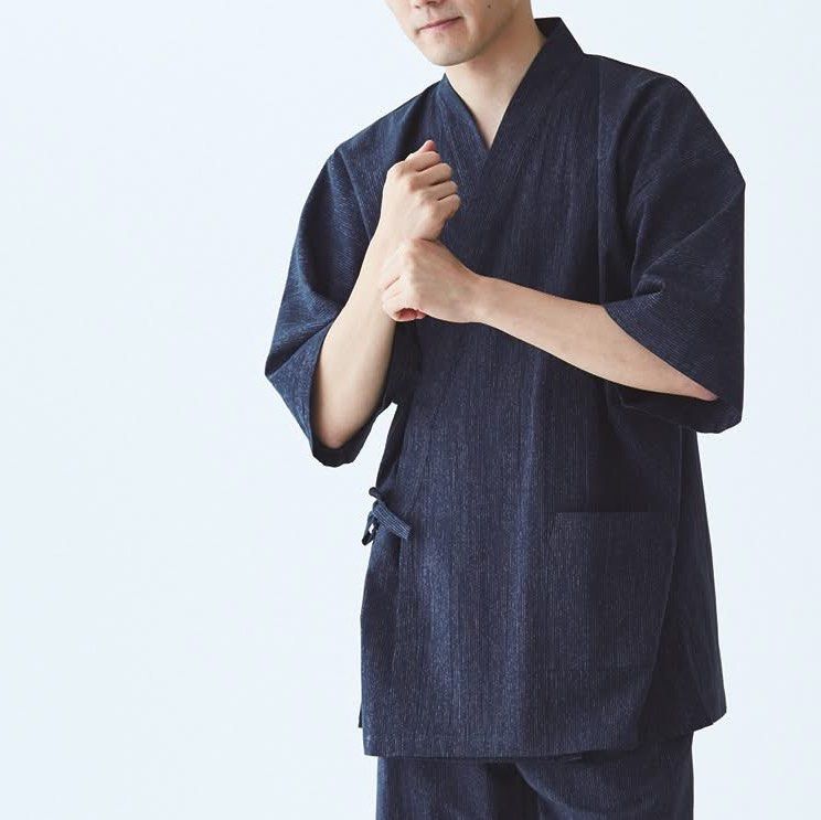 MUJI men Jinbei top (Category: Formal Shirts) located in San Jose del Monte. Submitted by mamiracky (Listing ID 1467692544, Image 1). Description: .