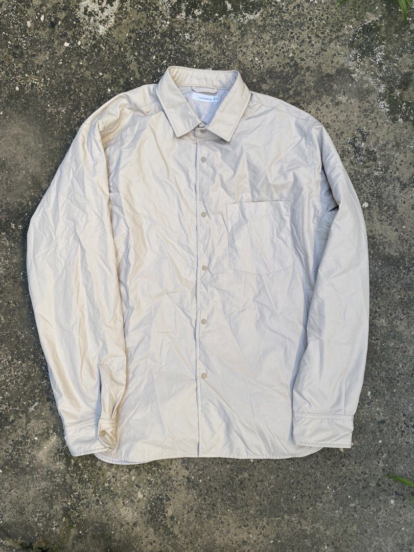 Nanamica Insulation Shirt Jacket (Category: Coats, Jackets and Outerwear) located in Subic. Submitted by curatedbyyourstruly (Listing ID 1467606281, Image 1). Description: Nanamica Insulation Shirt Jacket Size M on tag oversize Excellent Condition DM me for more information.