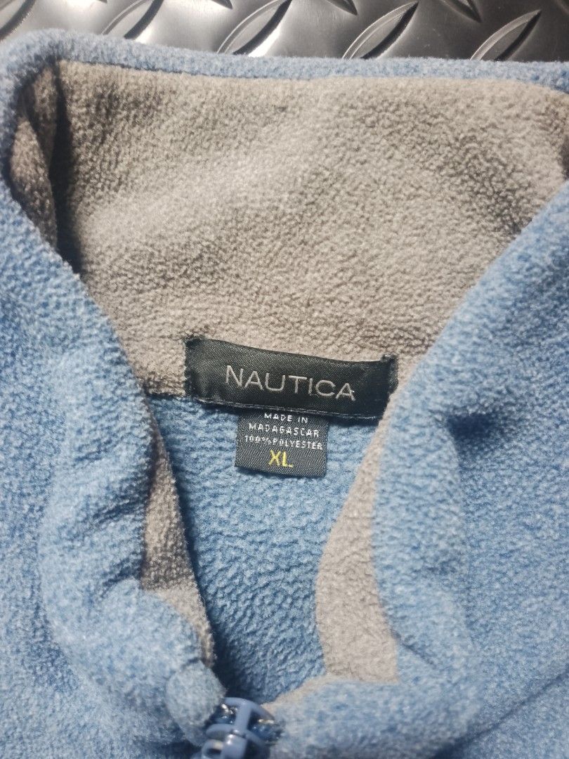 Nautica Halfzip Fleece Jacket (Category: Coats, Jackets and Outerwear) located in Baguio. Submitted by bado.feels (Listing ID 1467678491, Image 3). Description: Excellent Condition Makapal yung tela Size XL (25x29) Sleeves 24.5 550+sf.