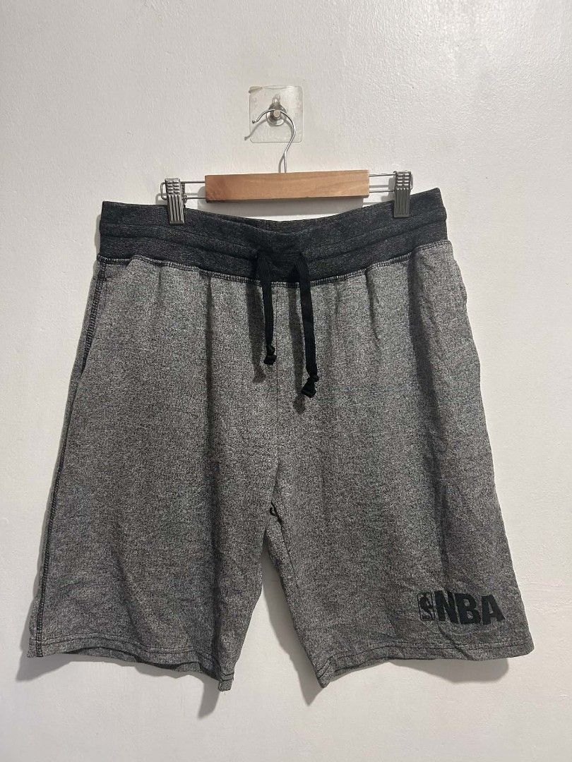 NBA Heather Gray Fleece Shorts (Category: Shorts) located in Rizal. Submitted by thrift_finds_739 (Listing ID 1467680341, Image 1). Description: Size: Medium Length: 12 Thigh: 13 Inseam: 10 Leg Opening: 12 Please manage your expectations — we open premium bulk ukay bundles shipped directly from the US! 🇺🇸.