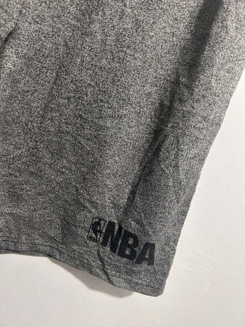 NBA Heather Gray Fleece Shorts (Category: Shorts) located in Rizal. Submitted by thrift_finds_739 (Listing ID 1467680341, Image 3). Description: Size: Medium Length: 12 Thigh: 13 Inseam: 10 Leg Opening: 12 Please manage your expectations — we open premium bulk ukay bundles shipped directly from the US! 🇺🇸.