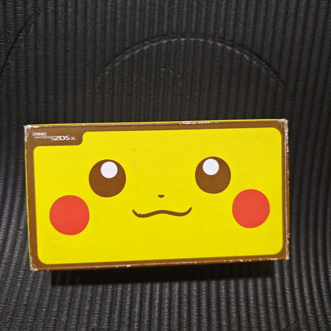 New Nintendo 2DS XL Pikachu Edition with Box (Category: Nintendo) located in Quezon City. Submitted by shopme_gadget30 (Listing ID 1467745177, Image 1). Description: for sale fixed price 9/10 Superb Condition no issue no dents excellent performance with minimal scratches only at the back shell Serial Number MAtched with the box non modded or not yet cfw latest firmware US Console Good For Collection Inclusion Box Unit manual Sealed Ar Cards stylu