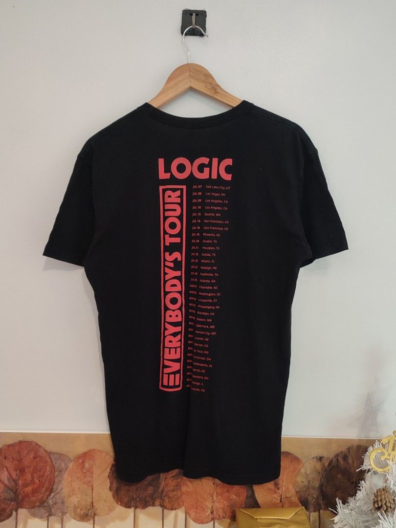 Next Level Logic Everybody's Tour (Category: Tshirts & Polo Shirts ) located in Ibajay. Submitted by trendholicrepublique (Listing ID 1467672167, Image 2). Description: Next Level Logic Everybody's Tour Tee 99 PHP Color Rate 9.5/10 Medium On Tag (21 x 27) Very Good Condition (need wash).