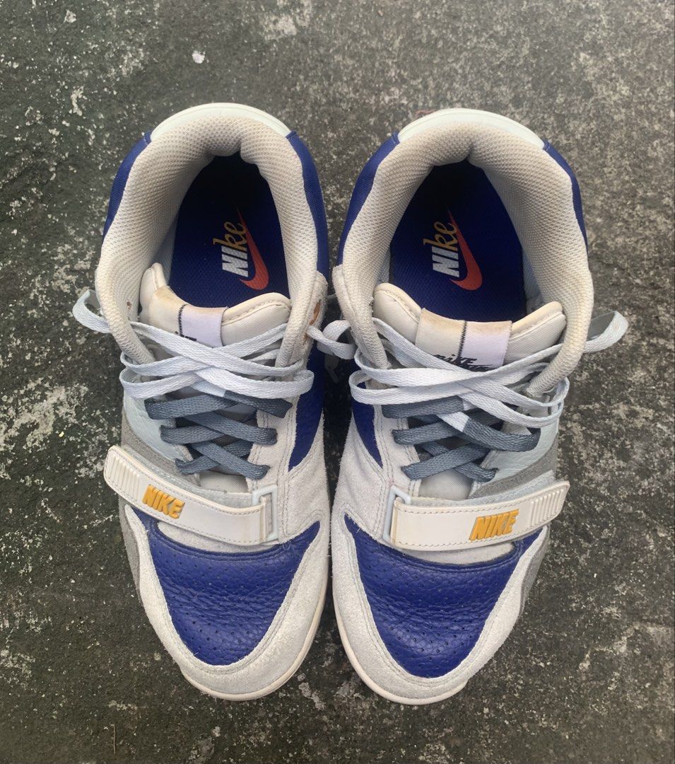 Nike Air Trainer 1 Split US9.5 “Light Silver/ Deep Royal” (Category: Sneakers) located in Naga. Submitted by lone_thriftt (Listing ID 1467740078, Image 2). Description: .