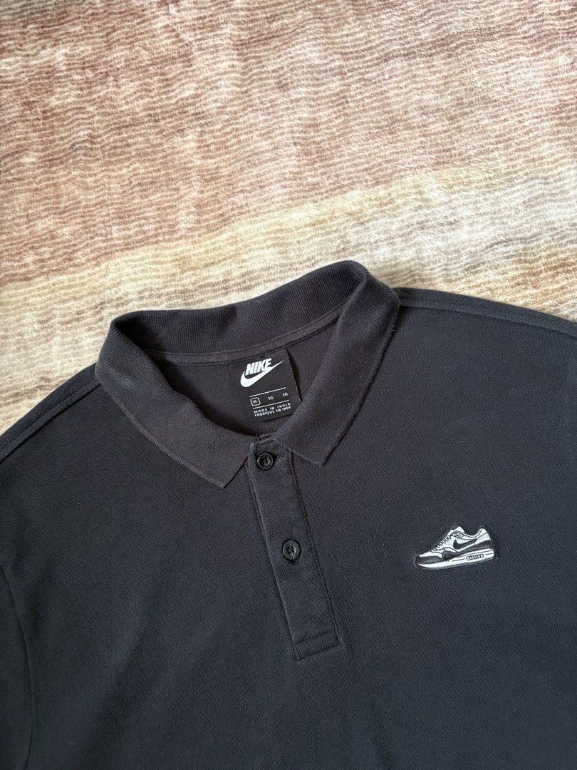 Nike Airmax Poloshirt (Category: Tshirts & Polo Shirts ) located in Antipolo. Submitted by thearchivesproject (Listing ID 1467654811, Image 2). Description: 20.5 width 29 length.