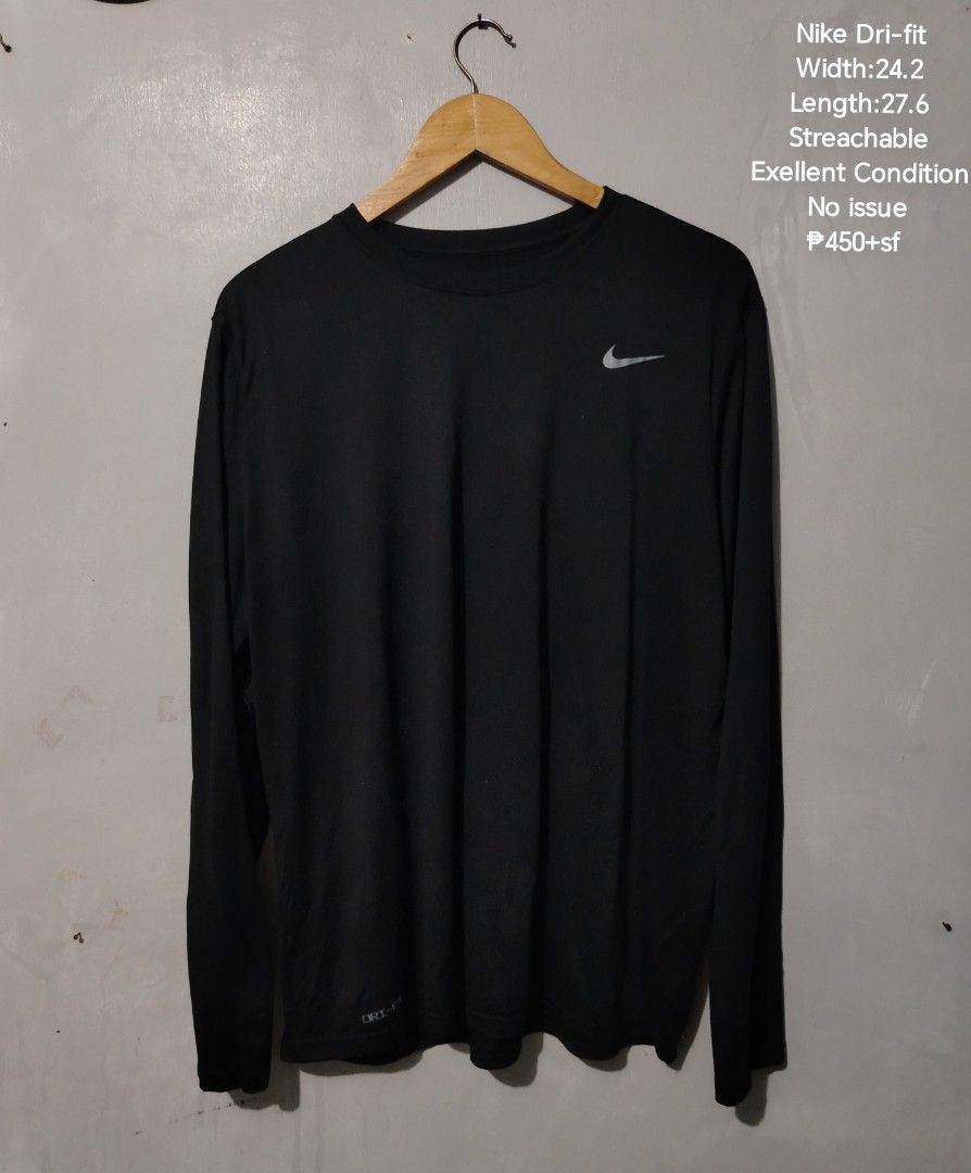 Nike Dri-fit (Category: Sets & Coordinates) located in Bocaue. Submitted by adrianberi35876 (Listing ID 1467779318, Image 2). Description: Nike Dri-fit Width:24.2 Length:27.6 Streachable Exellent Condition No issue ₱450+sf.
