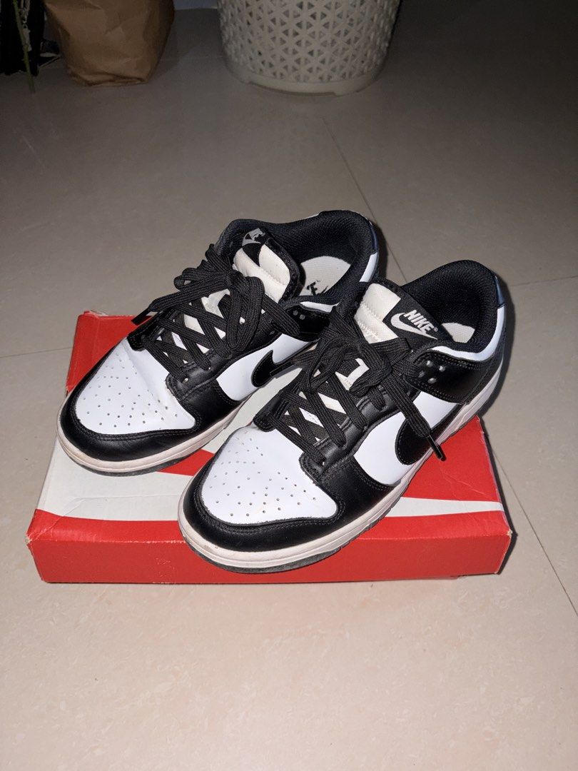 Nike Dunk Low Panda DD1503-101 Size US 7 (Category: Sneakers) located in Manila. Submitted by so.soiaa (Listing ID 1467681849, Image 1). Description: - Model: Nike Dunk Low Retro (Panda / Black & White) - Size: US 7 / EUR 38 - Inclusions: Original red Nike box - Features: Iconic streetwear silhouette, contrast overlays, perforated toe box, and black laces - Condition: Great addition to any sneaker rotation.