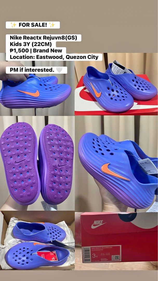 Nike Kids Rejuven8 3Y (Category: Babies & Kids Fashion) located in Quezon City. Submitted by ijuanashop (Listing ID 1467677814, Image 1). Description: .