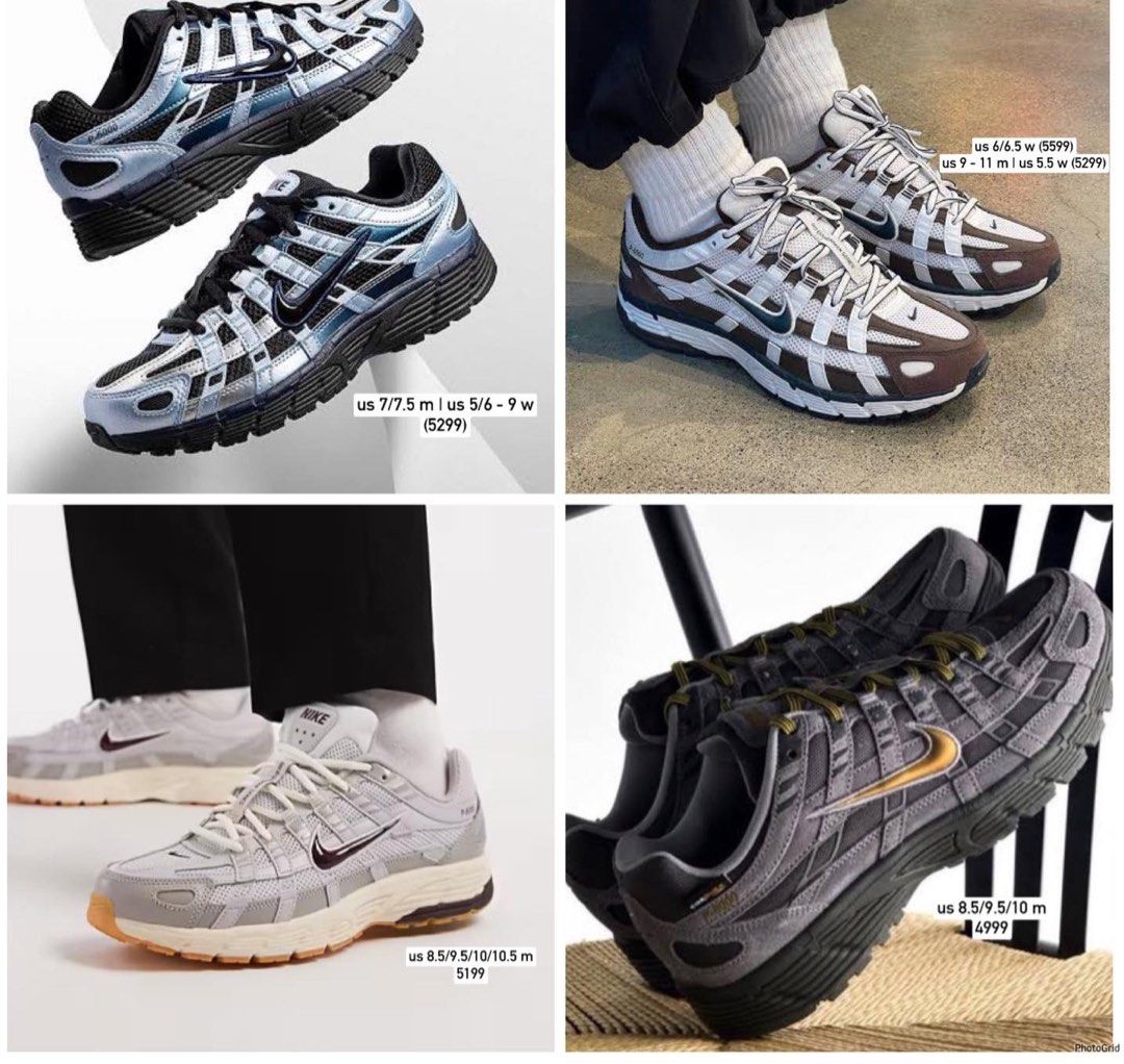Nike P6000 Mens (Category: Sneakers) located in Caloocan City. Submitted by clicknshop2nd (Listing ID 1467619015, Image 1). Description: Nike P6000 Mens 4999 - 5599 Each See Photos For Details Guaranteed 💯% Authentic/Original Onhand Ready To Ship Moneyback Guarantee If Proven Fake Ship Via JRS/J&T/Lalamove DM Us For Inquiries ❌ No Reservation | No Swap ❌ NO COD | NO COP ❌ No Return No Exchange Policy ❌ No Rush Shipping.