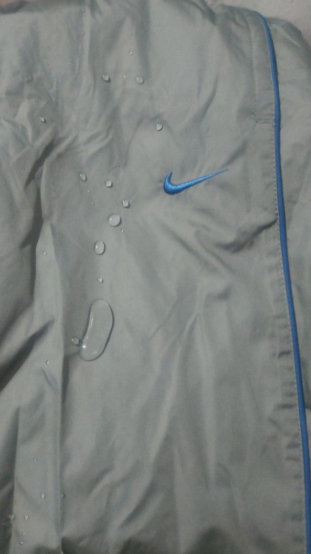 Nike Track pants Waterproof Brandew (Category: Coats, Jackets and Outerwear) located in Cabuyao City. Submitted by THRIFTHITS (Listing ID 1467781179, Image 2). Description: Brandew N1k3 Water Proof 💦 Track pants (Authentic) Bnew with hang tag W 30-34 L 39 Mine 750‼️ Direct Message me and Add for fast Transaction ty .